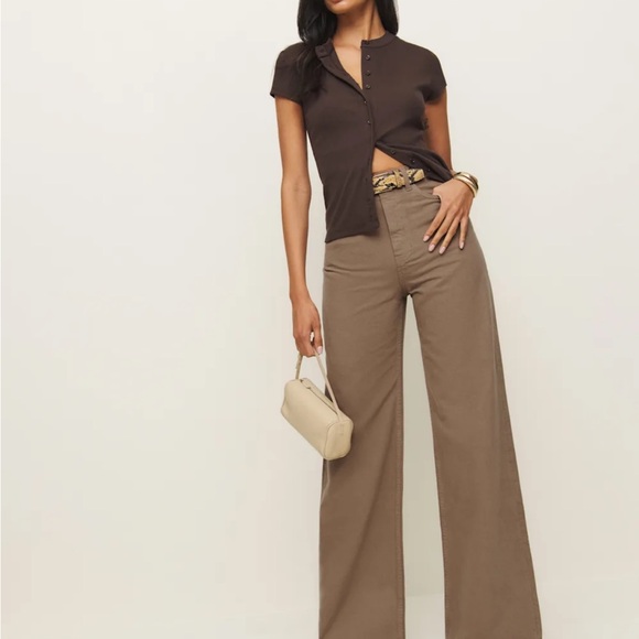 Reformation “Cary” High Rise Slouchy Wide Leg Jeans size 34 - Picture 1 of 4